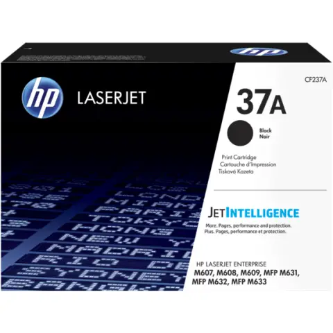 HP CF237A - Toner 37A do HP LaserJet Enterprise M607, M608, M609, MFP M630, MFP M631 ...